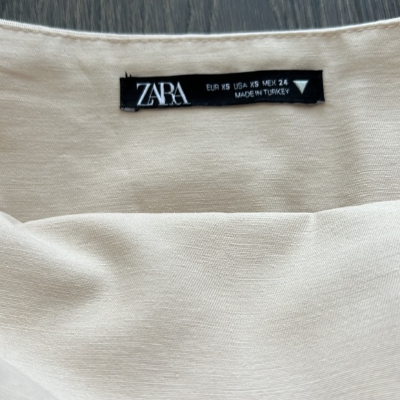 Zara mini beige corset dress, size XS - Picture 8 of 12